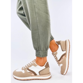Carthy Khaki Damen-Sneaker weiß 2