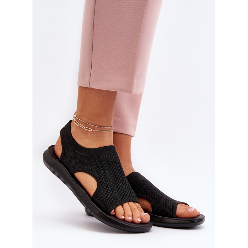 Damen Sportsandalen Schwarz Cesys 1