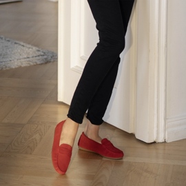 Marco Shoes Vigo-Mokassins rot 1