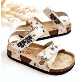 Kindersandalen Big Star JJ374379 Beige weiß 4