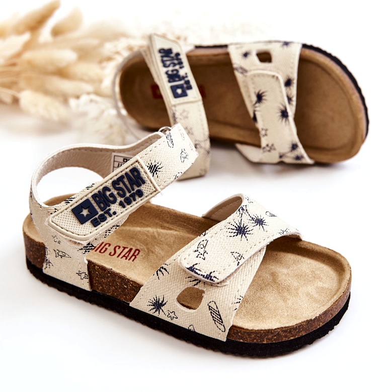 Kindersandalen Big Star JJ374379 Beige weiß 3