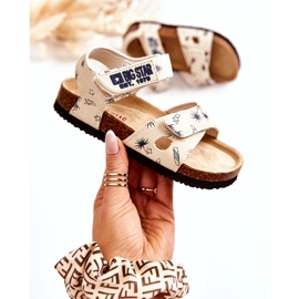 Kindersandalen Big Star JJ374379 Beige weiß 1