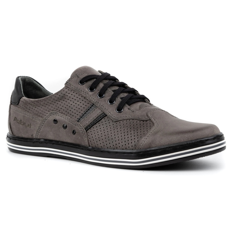 Polbut Herren-Freizeitschuhe 1801P, grau 2