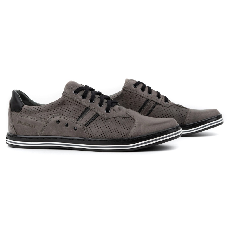 Polbut Herren-Freizeitschuhe 1801P, grau 4