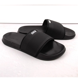 Schwarze Sport-Flip-Flops für Herren Big Star NN174694 1