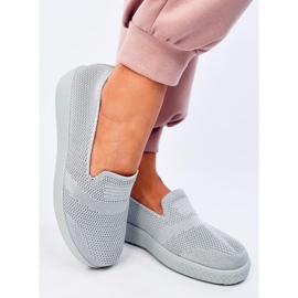 Combe Grey Sockensneaker grau 2