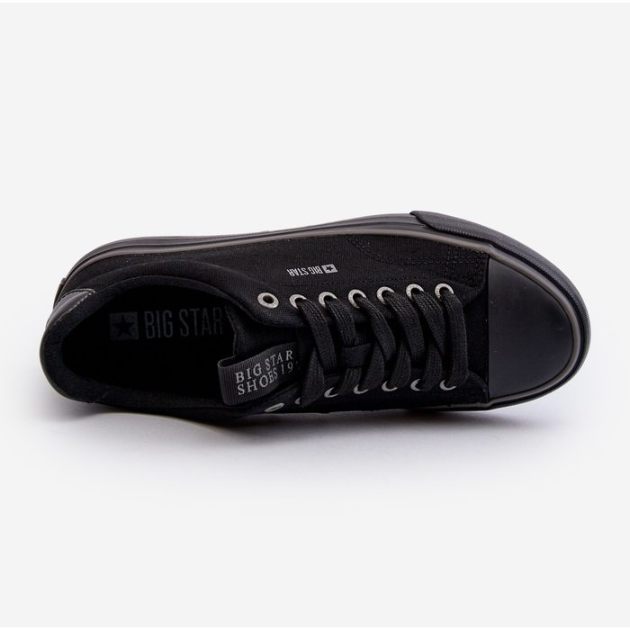 Niedrige Herren-Sneaker Big Star NN174005 Schwarz 1