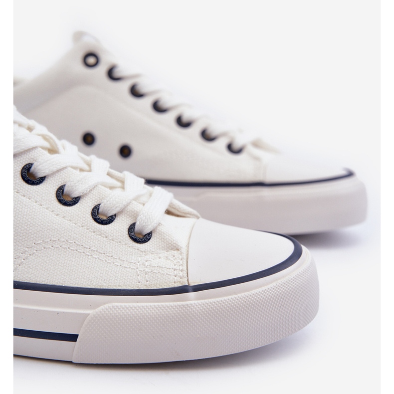 Niedrige Herren-Sneaker Big Star NN174004 Weiß 1