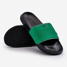 Leichte Herren-Flip-Flops Big Star NN174693 Grün 1