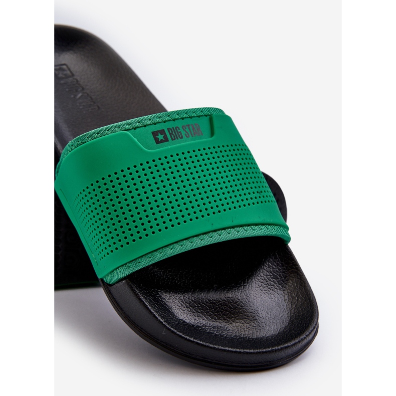 Leichte Herren-Flip-Flops Big Star NN174693 Grün 2