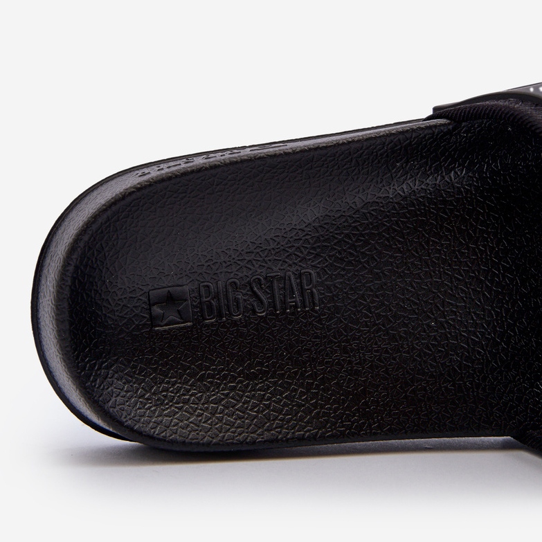 Leichte Herren-Flip-Flops Big Star NN174694 Schwarz 1