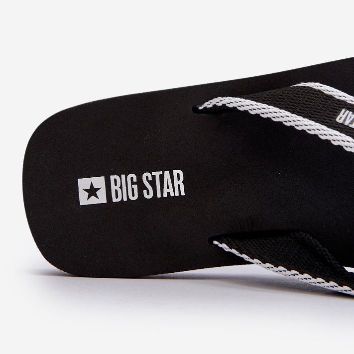 Big Star Herren Flip-Flops NN174621 Schwarz 1