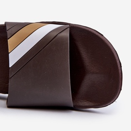 FK1 Klassische helle Herren-Flip-Flops in Braun von Bemostom 1