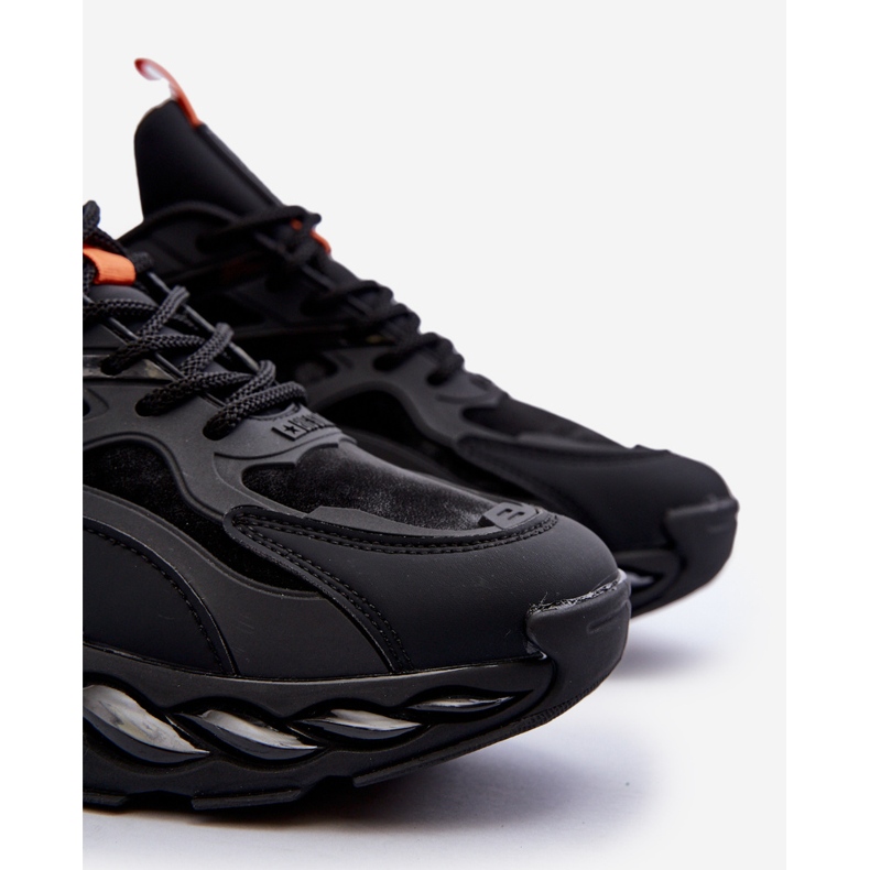 Herren Sneakers HI-POLY System Big Star Sportschuhe NN174382 Schwarz 1