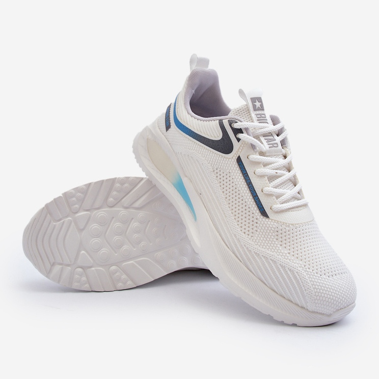 HI-POLY System Big Star Herren Sportschuhe NN174374 Weiß 2