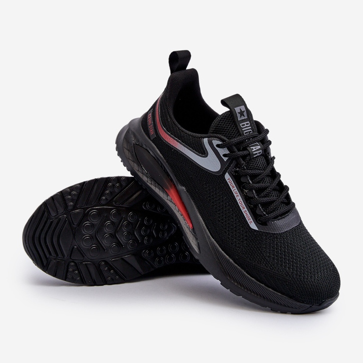 Herren Sportschuhe HI-POLY System Big Star NN174373 Schwarz 1