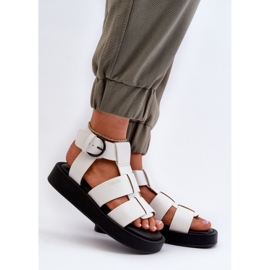 Damen Sandalen Big Star NN274072 Weiß 2