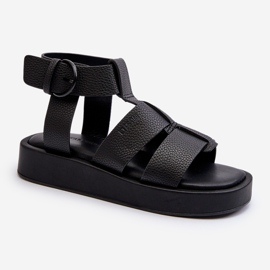 Damen Sandalen Big Star NN274071 Schwarz 1