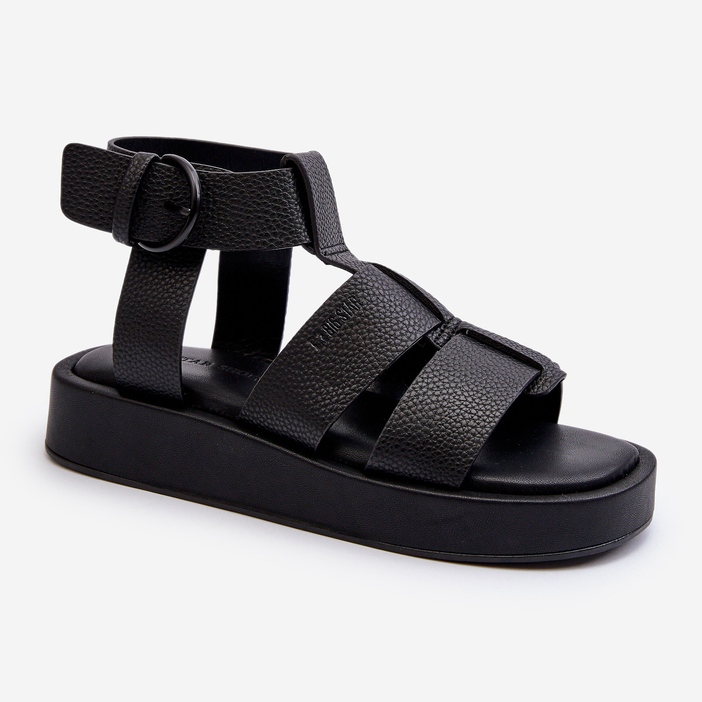 Damen Sandalen Big Star NN274071 Schwarz 1