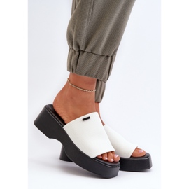 Damen-Flip-Flops Big Star NN274022 Weiß 2