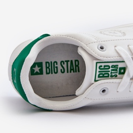 Niedrige Herren-Sneaker aus Öko-Leder Big Star NN174280 Weiß 2