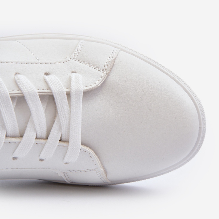 Niedrige Herren-Sneaker aus Öko-Leder Big Star NN174280 Weiß 1