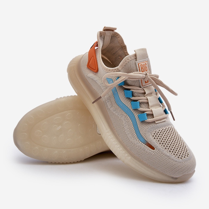 Herren-Sportschuhe HI-POLY System Big Star NN174452 Beige 1