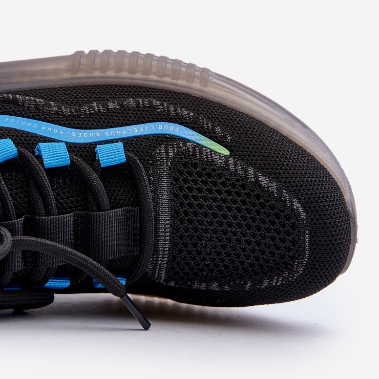 Herren Sportschuhe HI-POLY System Big Star NN174450 Schwarz 2