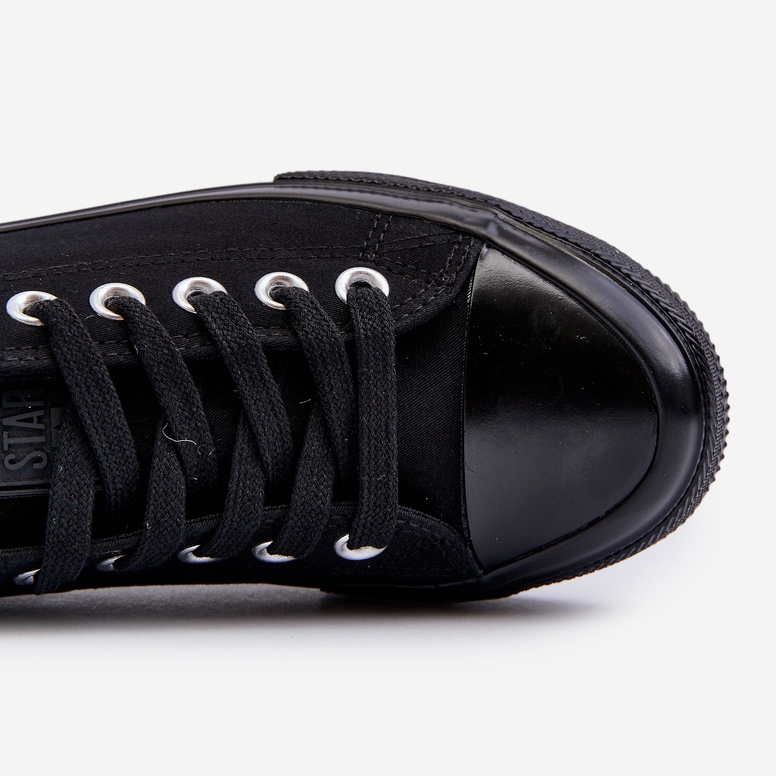 Niedrige Herren-Sneaker Big Star NN174110 Schwarz 1