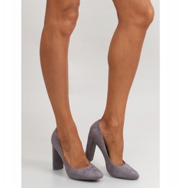 Pumps an einem ovalen Pfosten le027p Grau 1