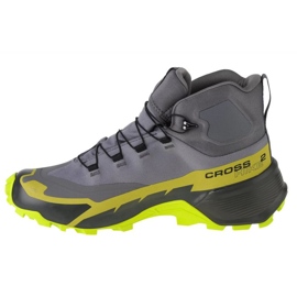 Salomon Cross Hike 2 Mid Gtx M 470646 Schuhe grau 1