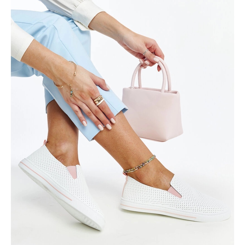 Weiße Sanan-Schuhe 1