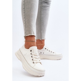 Damen-Sneaker mit massiver Sohle Big Star NN274126 Weiß 5