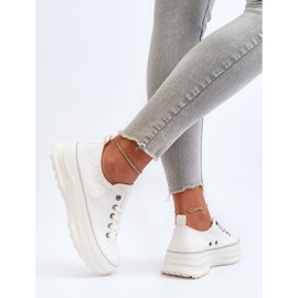 Damen-Sneaker mit massiver Sohle Big Star NN274126 Weiß 8