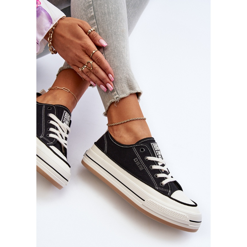 Damen-Sneaker Big Star NN274204 Schwarz 2