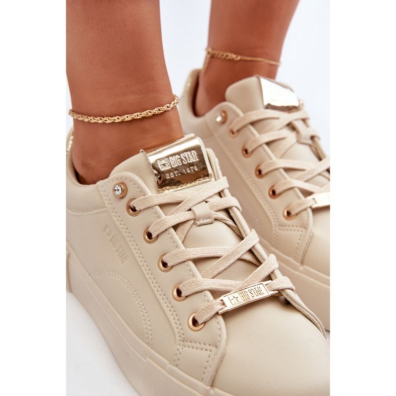 Damen-Sneaker Big Star NN274210 Beige 1