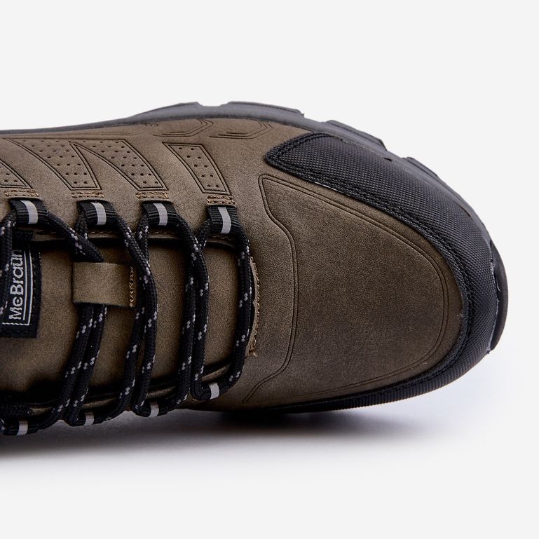 Khaki McBraun Herren-Wanderschuhe grün 2
