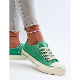 Niedrige Damen-Sneaker Big Star NN274268 Grün 15