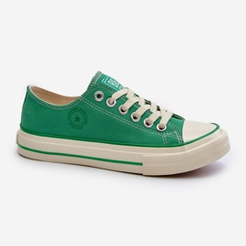 Niedrige Damen-Sneaker Big Star NN274268 Grün 8