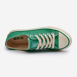Niedrige Damen-Sneaker Big Star NN274268 Grün 13