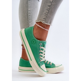 Niedrige Damen-Sneaker Big Star NN274268 Grün 2