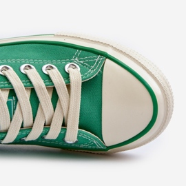 Niedrige Damen-Sneaker Big Star NN274268 Grün 1