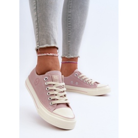Niedrige Damen-Sneaker Big Star NN274270 Rosa 10