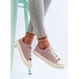 Niedrige Damen-Sneaker Big Star NN274270 Rosa 2