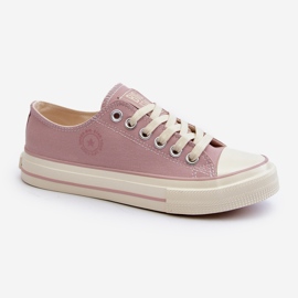 Niedrige Damen-Sneaker Big Star NN274270 Rosa 8