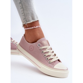 Niedrige Damen-Sneaker Big Star NN274270 Rosa 12