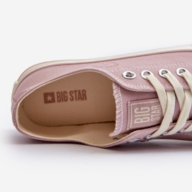 Niedrige Damen-Sneaker Big Star NN274270 Rosa 4