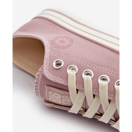 Niedrige Damen-Sneaker Big Star NN274270 Rosa 6