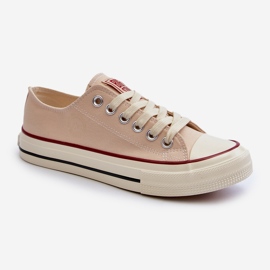 Niedrige Damen-Sneaker Big Star NN274272 Beige 5