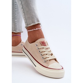 Niedrige Damen-Sneaker Big Star NN274272 Beige 8